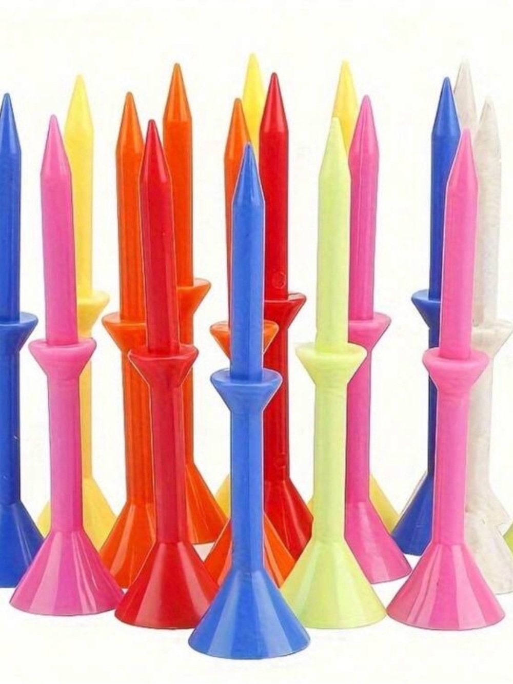 Colorful Golf Tees - Multi Color Pack by